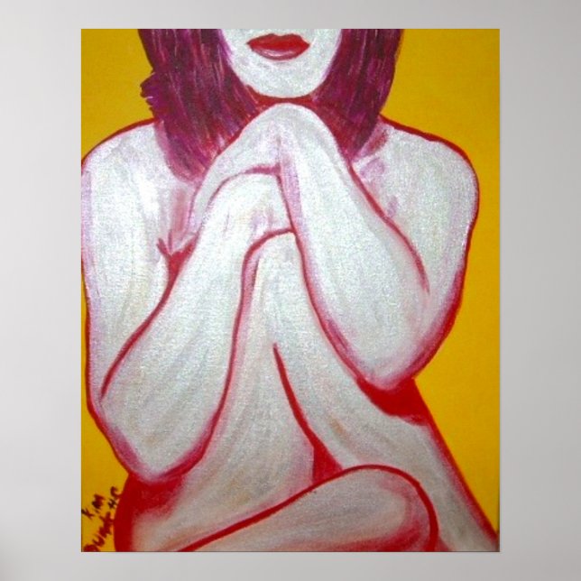 Glitter Star, Matte Poster (Front)