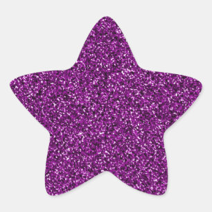 GLITTER STAR STICKER