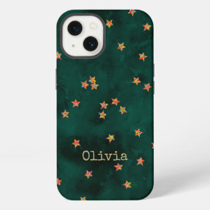 Glitter stars on grunge paper Case-Mate iPhone cas 13 Case