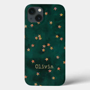 Glitter stars on grunge paper Case-Mate iPhone cas iPhone 13 Case
