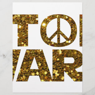 glitter stop wars letterhead design