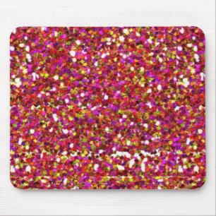 Glitter texture mousepad