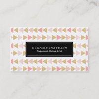 Glitter Triangles | Business Cards