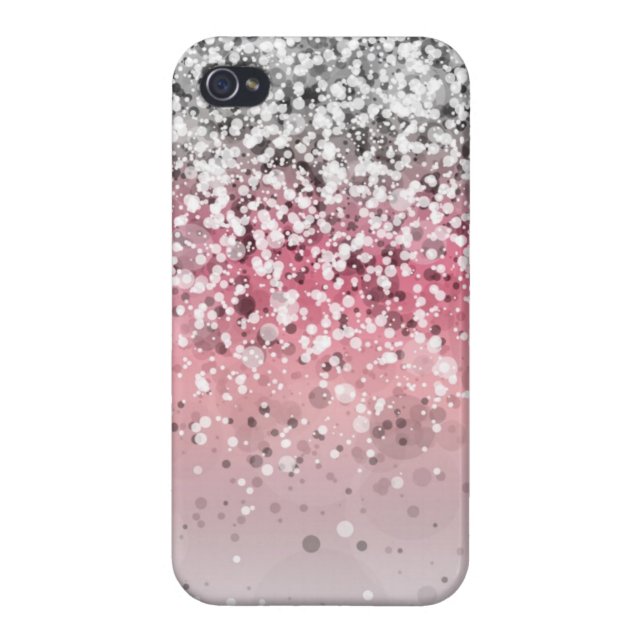 Glitter Variations IX iPhone Case (Back)