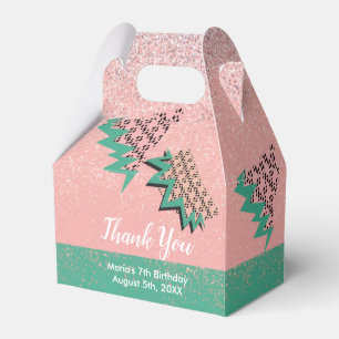 Glitter Watermelon and Seeds Birthday Party Favour Box
