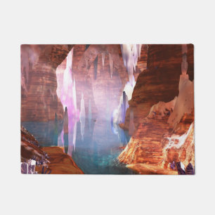 Glittering Caves Doormat
