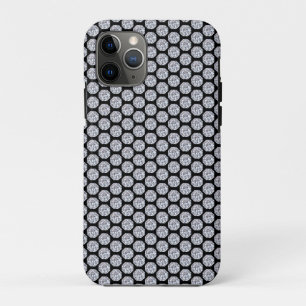 Glittering Diamond pattern on black Case-Mate iPhone Case