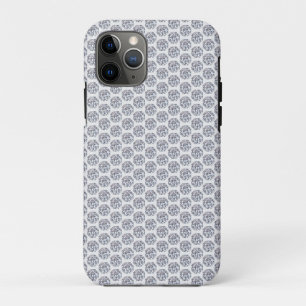 Glittering Diamond pattern on silver Case-Mate iPhone Case