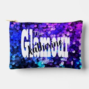 Glittering Glamour Sequin Accessory Pouch