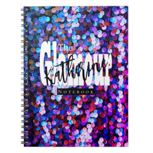 Glittering Glamour Sequin Notebook