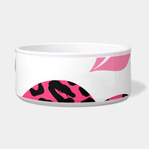 Glittering Lips: Leopard Fashion Pattern