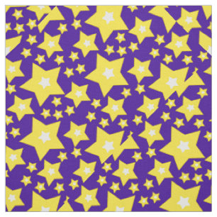 Glittering Shinning Stars Fabric