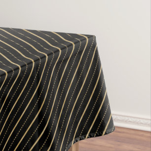 Glittering Stripes and Dots  Tablecloth