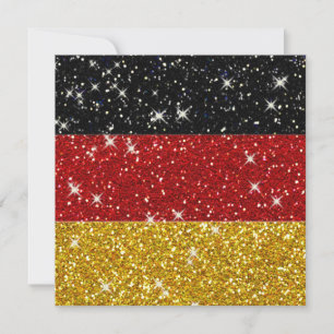 Glitters Germany Flag with Sparkles