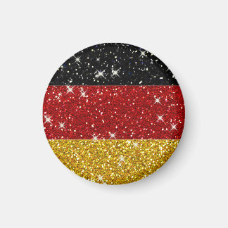 Glitters Germany Flag with Sparkles Magnet
