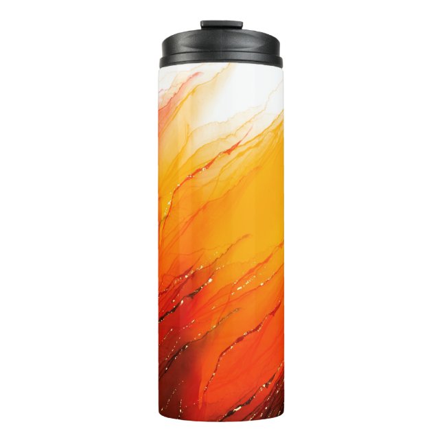 Glittery Alcohol Ink Tumbler Design (Front)