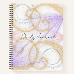 Glittery Daily Journal