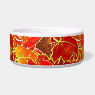 Glittery Fall Maple Leaves