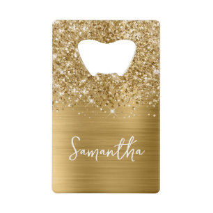 Glittery Gold Glam Name