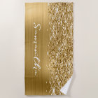 Glittery Gold Glam Name