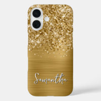 Glittery Gold Glam Name