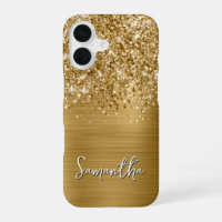 Glittery Gold Glam Name