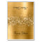 Glittery Gold Two Name Place Cards