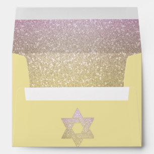 Glittery Gradient Invitation Envelope