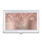 Glittery Rose Gold Glam Name