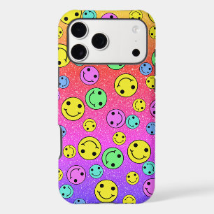 Glittery Smiling Faces