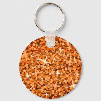 Glitz Orange keychain