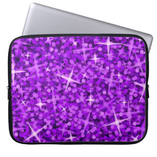 Glitz Purple laptop sleeve 15 inch