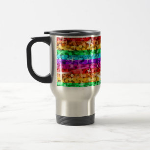 Glitz Rainbow travel/commuter mug