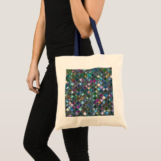 Glitz Tiles Multicolored 2 print tote bag budget