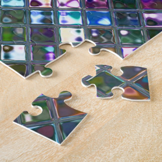 Glitz Tiles Multicoloured 2 print puzzle