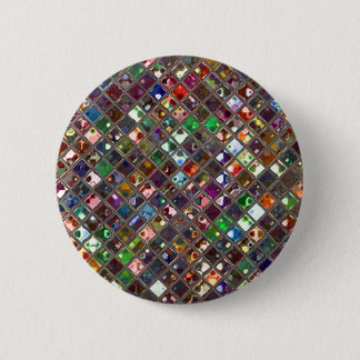 Glitz Tiles Multicoloured print button