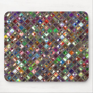 Glitz Tiles Multicoloured print mousepad