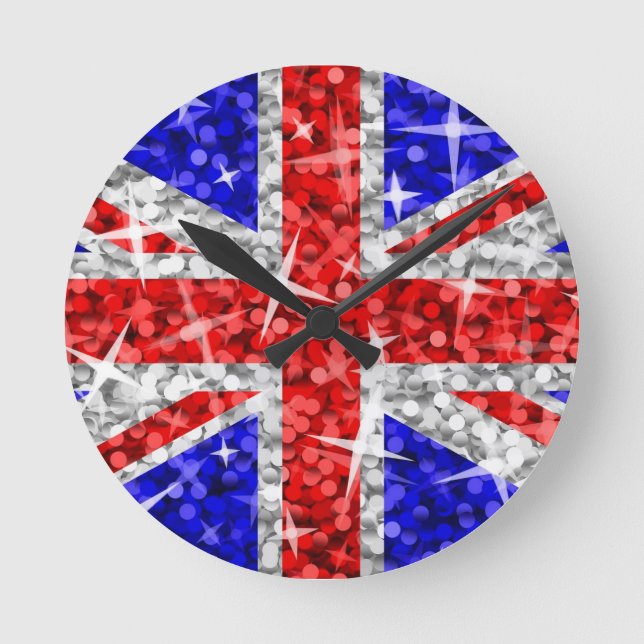 Glitz UK clock round (Front)