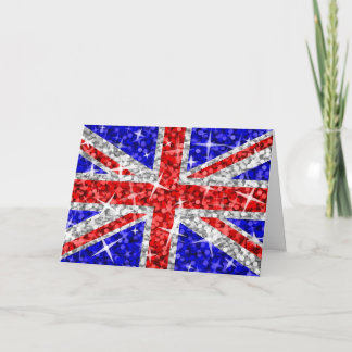 Glitz UK 'Your Text ' greetings card