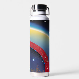 Glitzy Christmas Water Bottle