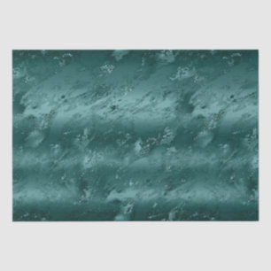 Glitzy Emerald Green Ombre Marble    Tissue Paper