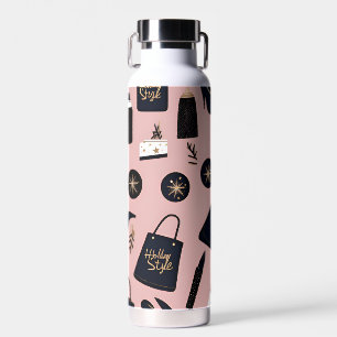 Glitzy Water Bottle for Fashion lover Holiday