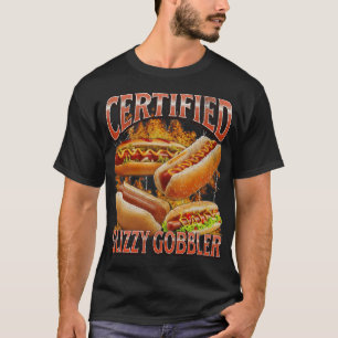 Glizzy Gobbler Funny Hot Dog Wiener Meme T-Shirt