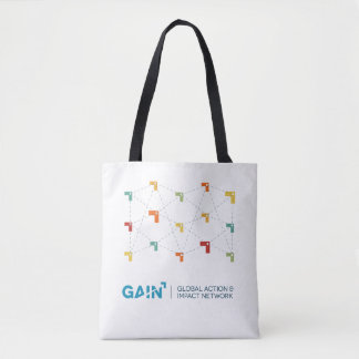 Global Action and Impact Network GAIN Tote bag