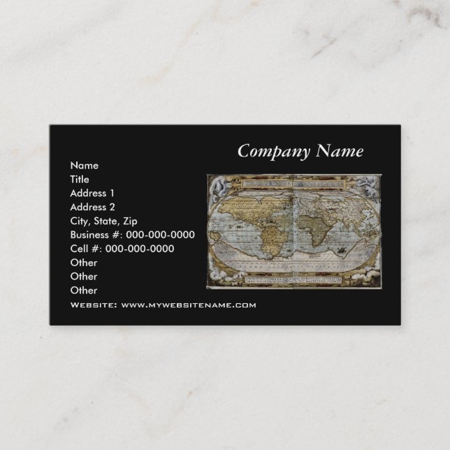 GLOBAL BUSINESS EXECUTIVE BUSINESS CARD SERIES (Front)