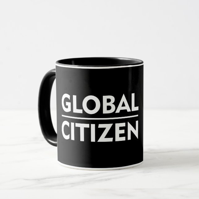GLOBAL CITIZEN MUG (Front Left)
