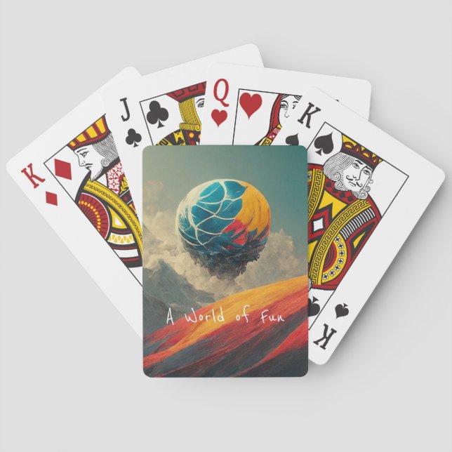 Global Cloud Playing Cards (Back)