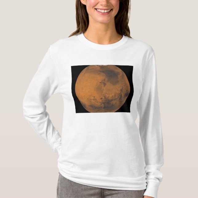 Global Colour View of Mars T-Shirt (Front)