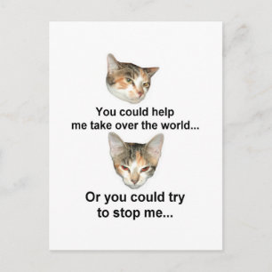 Global Domination Postcard