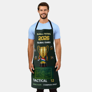 Global Football: 2026 Global Games Tactical 12 Dad Apron